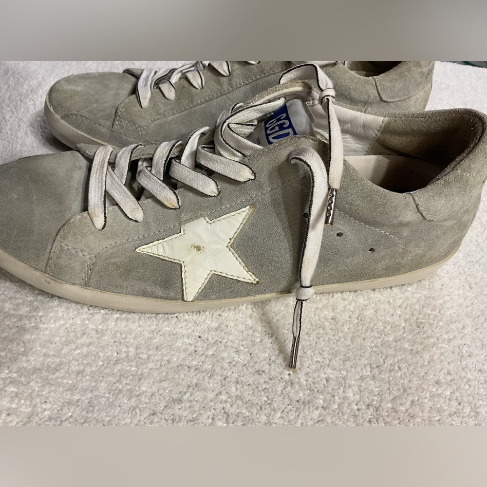 Golden Goose genuine leather Gray Men's Sneakers
Size:40 - Picture 7 of 10